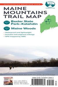 AMC Maine Mountains Trail Maps 1-2