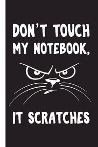 Funny Cat Lovers Notebook