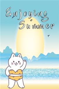 Enjoying Summer Cat notebook Version 3
