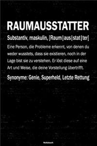 Raumausstatter Notizbuch