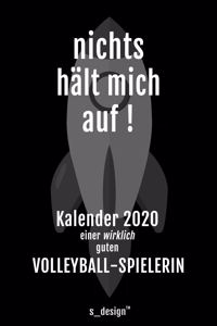 Kalender 2020 für Volleyball-Spieler / Volleyball-Spielerin