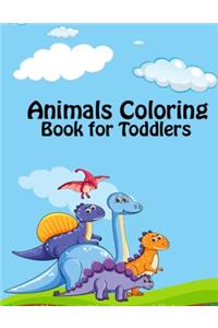 Animals Coloring Book for Toddlers