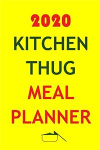 2020 Kitchen Thug Meal Planner