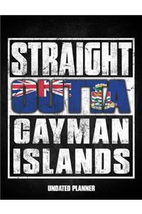 Straight Outta Cayman Islands Undated Planner