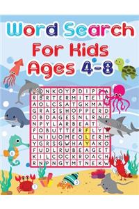 Word Search For Kids Ages 4-8