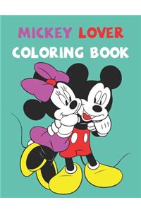 Mickey Lover Coloring Book