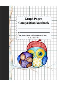 Graph Paper Composition Notebook