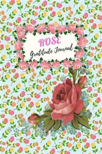 Rose Gratitude Journal