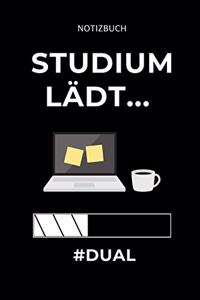 Notizbuch Studium Lädt... #dual