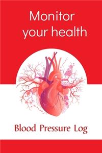 Monitor your health, Blood Pressure Log