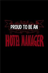 Proud to be an hotel manager