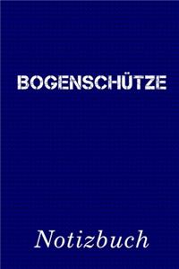 Bogenschütze Notizbuch