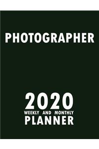 Photographer 2020 Weekly and Monthly Planner