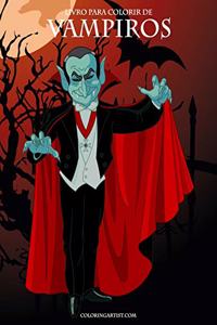 Livro para Colorir de Vampiros
