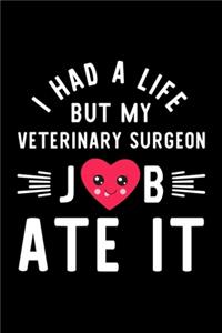 I Had A Life But My Veterinary Surgeon Job Ate It