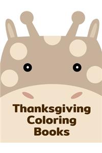 Thanksgiving Coloring Books