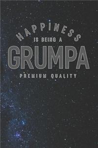 Happiness Is Being A Grumpa Premium Quality