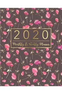 2020 Monthly & Weekly Planner