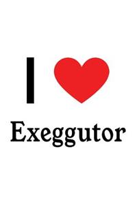 I Love Exeggutor: Exeggutor Designer Notebook