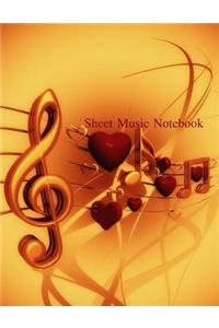 Sheet Music Notebook