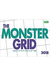 Monster Grid 2018 Wall Calendar