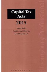 Capital Tax Acts 2015