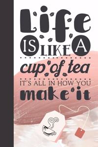 Life Is Like a Cup of Tea It's All in How You Make It