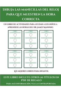 Los mejores libros para infantil (Dibuja las manecillas del reloj para que muestren la hora correcta)
