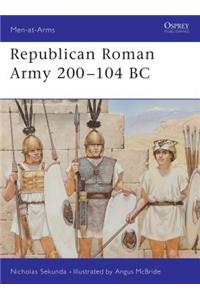 Republican Roman Army 200–104 BC