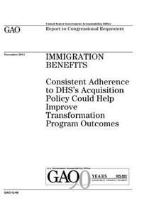 Immigration benefits