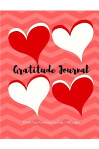 Gratitude Journal - Thank You Notebook Journal - 210