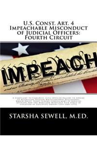 U.S. Const. Art. 4 Impeachable Misconduct of Judicial Officers