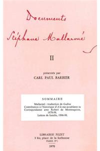 Documents Stephane Mallarme II