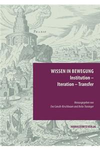 Wissen in Bewegung. Institution - Iteration - Transfer