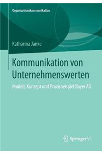 Kommunikation von Unternehmenswerten