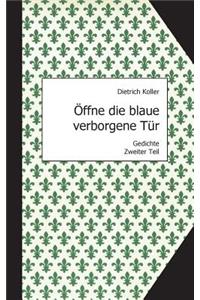 Öffne die blaue verborgene Tür