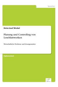 Planung und Controlling von Loseblattwerken