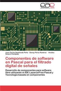 Componentes de software en Pascal para el filtrado digital de señales