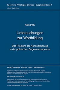 Untersuchungen zur Wortbildung