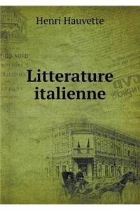 Litterature Italienne