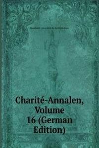 Charite-Annalen, Volume 16 (German Edition)