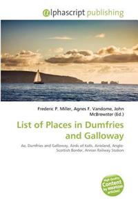 List of Places in Dumfries and Galloway