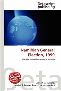 Namibian General Election, 1999