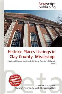 Historic Places Listings in Clay County, Mississippi