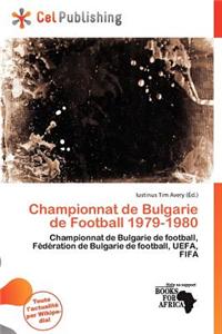 Championnat de Bulgarie de Football 1979-1980