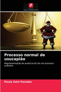 Processo normal de usucapião