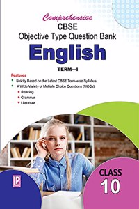 Comprehensive CBSE Objective Type Question Bank English-X (Term-I)