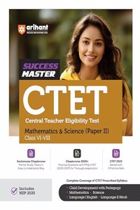 Success Master CTET MATHS & SCIENCE Paper-II Class VI-VIII