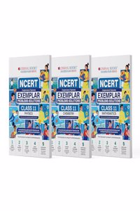 Oswaal NCERT Exemplar (Problems - Solutions) Class 11 Physics, Chemistry and Mathematics (Set of 3 Books) For 2024 Exam