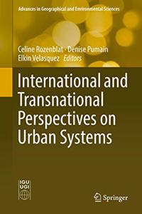 International and Transnational Perspectives on Urban Systems